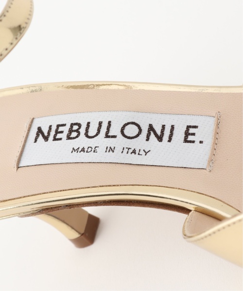 NEBULONI E./ネブローニ】 GOLD STRAP ミュール 【公式通販】