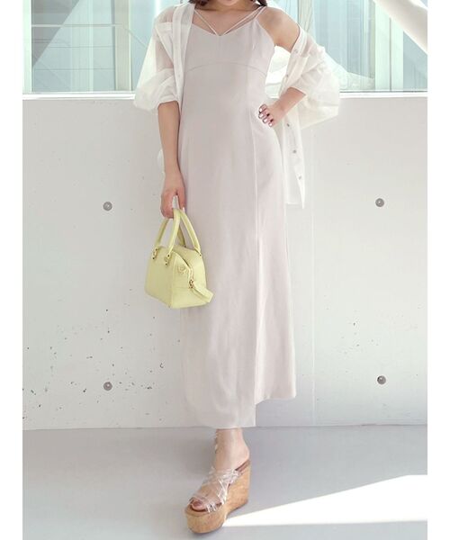 MERCURYDUO（マーキュリーデュオ）の「バックタックスキッパーシアーシャツ（シャツ/ブラウス・レディース・オフホワイト/ピンク/ベージュ/ミント/ライトブルー・FREE）」の8枚目の写真