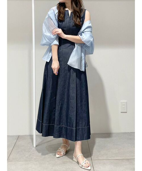 MERCURYDUO（マーキュリーデュオ）の「バックタックスキッパーシアーシャツ（シャツ/ブラウス・レディース・オフホワイト/ピンク/ベージュ/ミント/ライトブルー・FREE）」の17枚目の写真