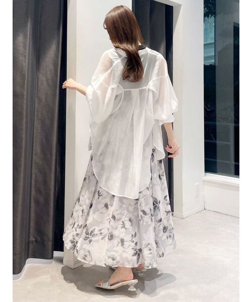 MERCURYDUO（マーキュリーデュオ）の「バックタックスキッパーシアーシャツ（シャツ/ブラウス・レディース・オフホワイト/ピンク/ベージュ/ミント/ライトブルー・FREE）」の18枚目の写真