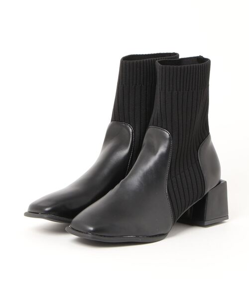 Burner(バーナー)の「【OKUOKU 0909】ソックスブーツ oku-shoes-658169420201-46(ブーツ・レディース・A/B/C・36/38/40)」の8枚目の写真
