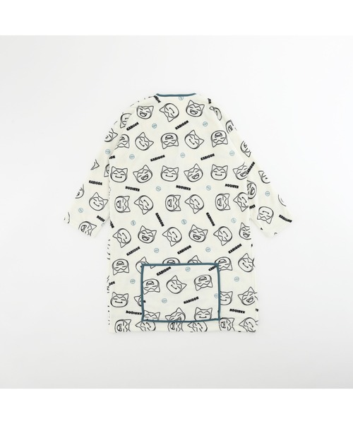 ポケットモンスター(ポケットモンスター)の「【完売】《ポケットモンスター》 ポケモン カビゴン フリース ルーム ジャケット ロング 着る毛布(ルームウェア/パジャマ・メンズ・エメラルド/アイボリー・L/M)」の3枚目の写真