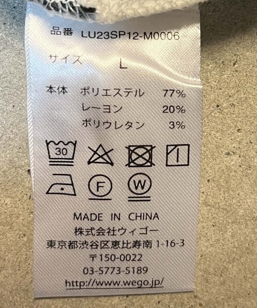 セール】LUCY/ドルマンポンチ ハーフZIPプルオーバー（スウェット