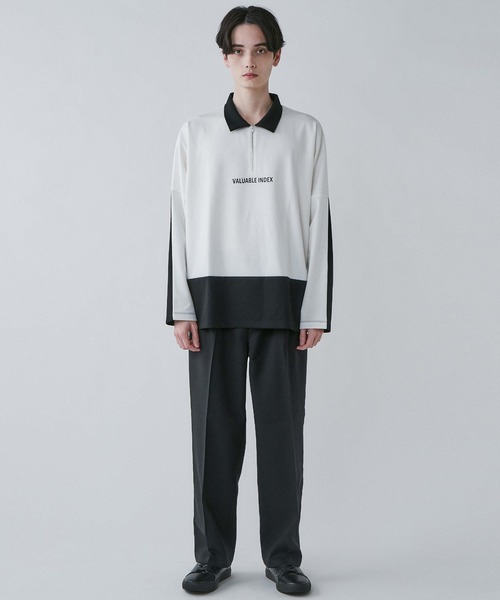 セール】LUCY/ドルマンポンチ ハーフZIPプルオーバー（スウェット