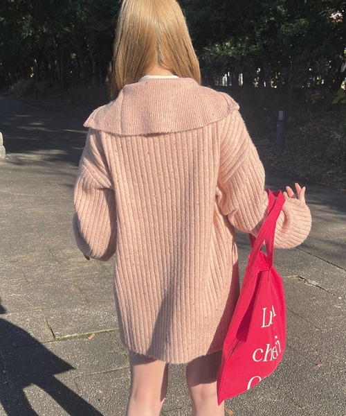 ネップヤーンハーフジップニット【ZOZOTOWN限定アイテム】 apres jour（アプレジュール）の「ネップヤーンハーフジップ