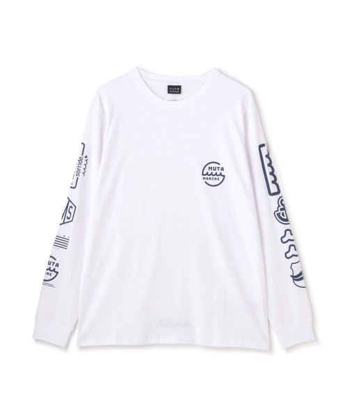 muta marine（ムータ・マリン）の「muta MARINE/ムータ マリン/別注ロングスリーブ Tシャツ（Tシャツ/カットソー・メンズ・ブラック/ホワイト・L/M/XL）」の20枚目の写真