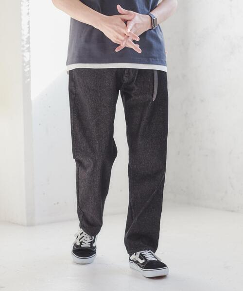 coen（コーエン）の「デニムストレートパンツ（デニムパンツ・メンズ・ブラック/ネイビー・S/M/L/XL）」の18枚目の写真