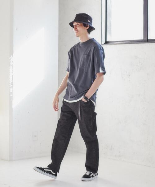 coen（コーエン）の「デニムストレートパンツ（デニムパンツ・メンズ・ブラック/ネイビー・S/M/L/XL）」の21枚目の写真