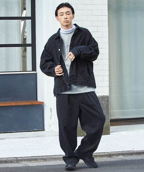 LOWRYS FARM（ローリーズファーム）の「インタックデニムパンツ 178202