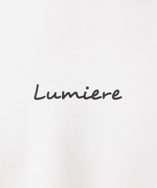 ABAHOUSE GRAY（アバハウスグレイ）の「【Lumiere】シルキー ダンボール ロゴ 半袖Tシャツ（Tシャツ/カットソー・メンズ・グレイッシュベージュ/チャコールグレー/グレイッシュブルー/ホワイト/グリーン/ダークグリーン/スモークピンク/ネイビー・46/48）」の15枚目の写真