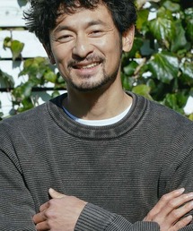 フェードカラーニットプルオーバー