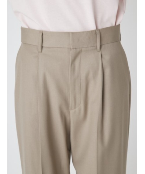 Mila Owen（ミラオーウェン）の「SET UPタックストレートパンツ（その他パンツ・レディース・ブラック/グレー/ベージュ・0/1）」の19枚目の写真