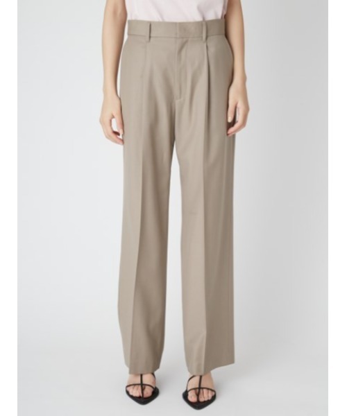 Mila Owen（ミラオーウェン）の「SET UPタックストレートパンツ（その他パンツ・レディース・ブラック/グレー/ベージュ・0/1）」の22枚目の写真