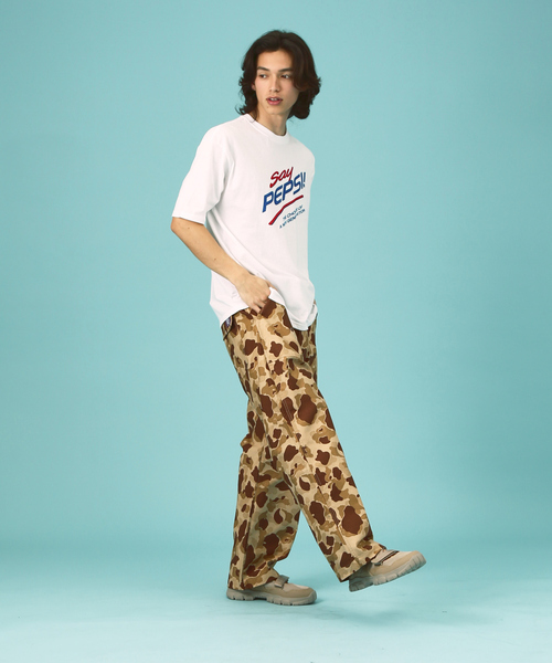ABAHOUSE（アバハウス）の「【DISCUS ATHLETIC×PEPSI】ペプシコラボ / オーバーサイズ 半袖クルーネックTシャツ（Tシャツ/カットソー・メンズ・ホワイト/チャコールグレー・M/L/XL）」の7枚目の写真