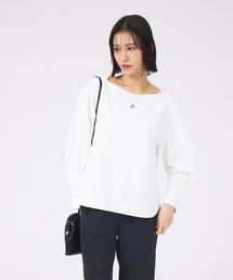 qualite | 2WAYストレッチボリュームスリーブブラウス(シャツ/ブラウス)