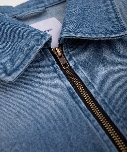#Re:room（リルーム）の「ヴィンテージデニムジップジャケット（デニムジャケット・メンズ・ブルー・M-L/S-M）」の12枚目の写真
