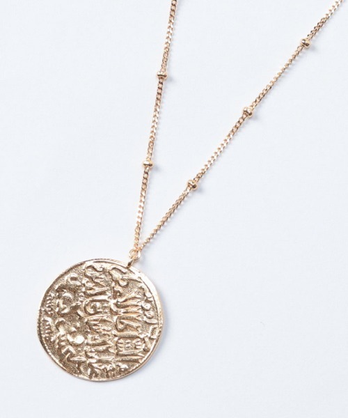 allureville（アルアバイル）の「【MARIHA/マリハ】 SUN LION / コインネックレス（ネックレス・レディース・ゴールド・2）」の5枚目の写真