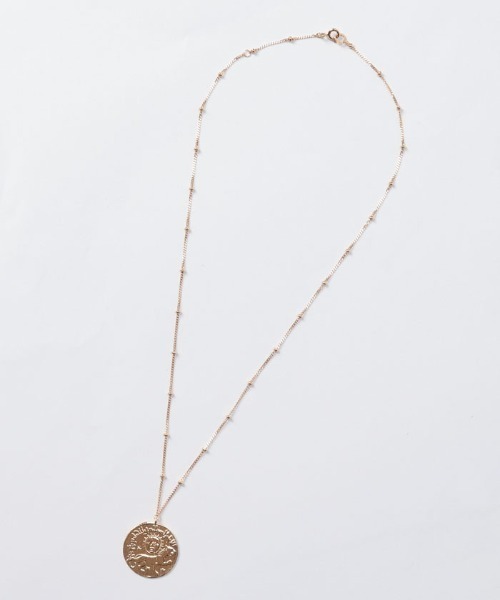 allureville（アルアバイル）の「【MARIHA/マリハ】 SUN LION / コインネックレス（ネックレス・レディース・ゴールド・2）」の6枚目の写真