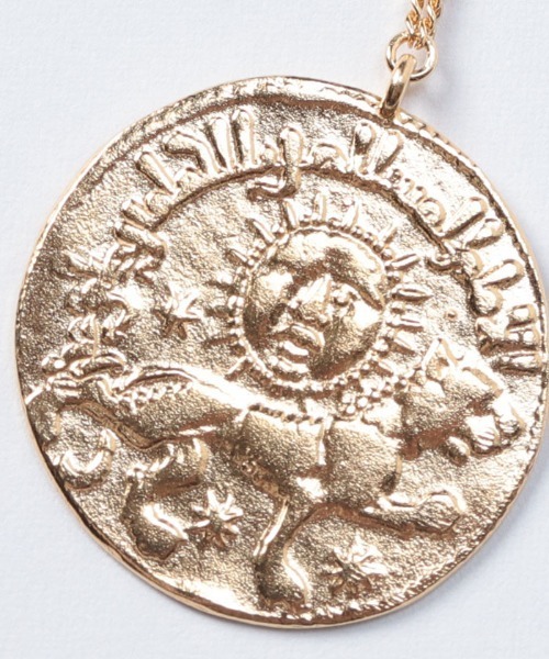 allureville（アルアバイル）の「【MARIHA/マリハ】 SUN LION / コインネックレス（ネックレス・レディース・ゴールド・2）」の8枚目の写真