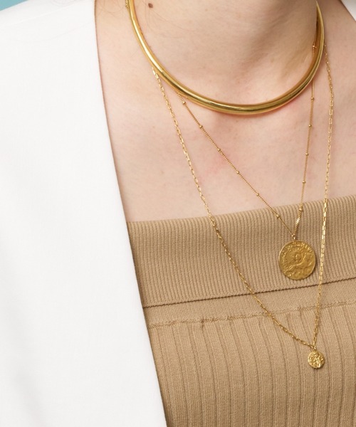 allureville（アルアバイル）の「【MARIHA/マリハ】 SUN LION / コインネックレス（ネックレス・レディース・ゴールド・2）」の10枚目の写真