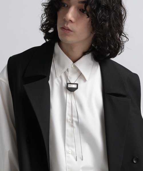 HARE（ハレ）の「レザーパーツループタイ(HARE)（ネックレス・メンズ・ブラック・FREE）」の9枚目の写真