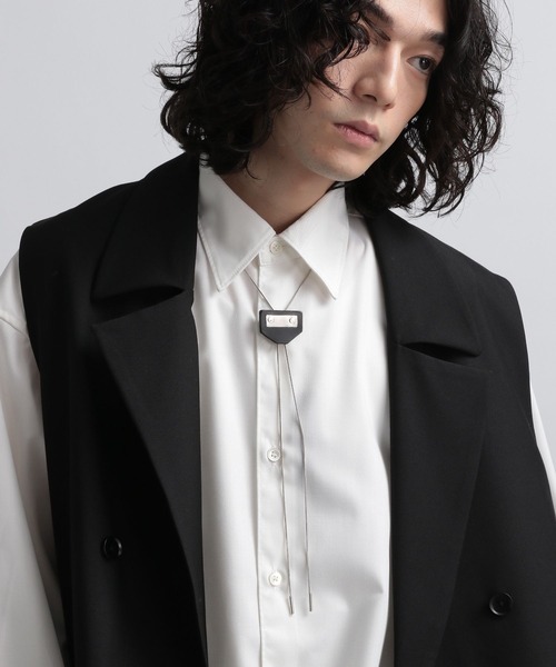 HARE（ハレ）の「レザーパーツループタイ(HARE)（ネックレス・メンズ・ブラック・FREE）」の10枚目の写真