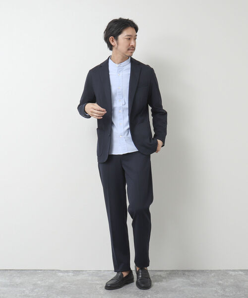 NOLLEY'S goodman（ノーリーズグッドマン）の「《セットアップ対応》ストレッチジャージ イージーパンツ（その他パンツ・メンズ・グレー/ネイビー・M/XL/S/L）」の18枚目の写真
