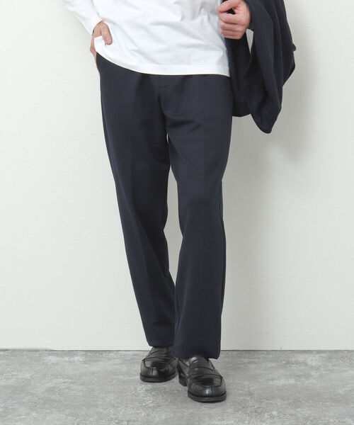 NOLLEY'S goodman（ノーリーズグッドマン）の「《セットアップ対応》ストレッチジャージ イージーパンツ（その他パンツ・メンズ・グレー/ネイビー・M/XL/S/L）」の4枚目の写真