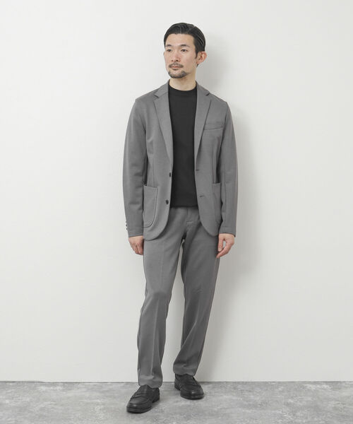 NOLLEY'S goodman（ノーリーズグッドマン）の「《セットアップ対応》ストレッチジャージ イージーパンツ（その他パンツ・メンズ・グレー/ネイビー・M/XL/S/L）」の14枚目の写真