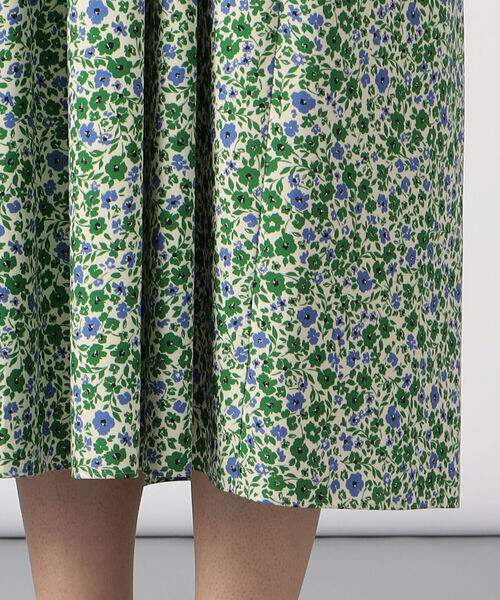 NOLLEY’S（ノーリーズ）の「シャーリングワンピース（ワンピース・レディース・グリーン系その他4/ブラック・38）」の21枚目の写真