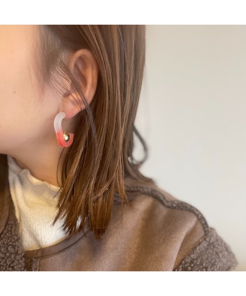 meowmeow☺︎ ペアシェイプ型ラリマーピアス ペアシェイプ – Brillar