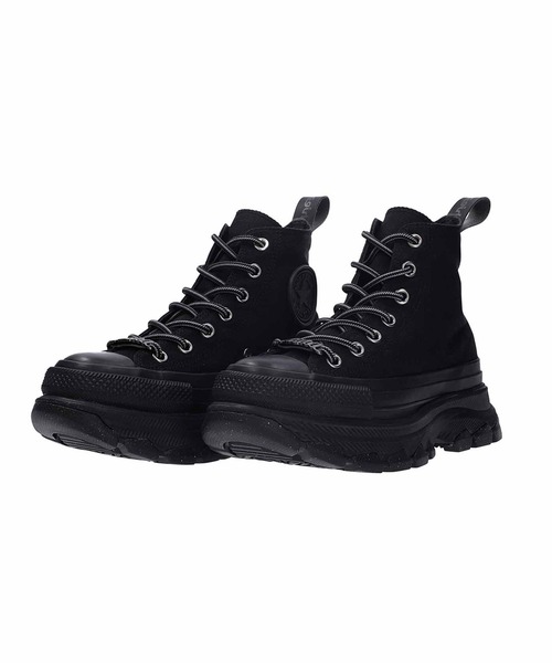 X-girl(エックスガール)の「ALL STAR (R) X-girl TREKWAVE HI(スニーカー・レディース・ブラック・23.5cm/24.0cm/24.5cm/25.0cm)」の2枚目の写真