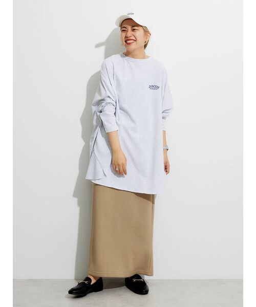 DISCUS ATHLETIC(ディスカス アスレチック)の「DISCUS ポンチョカットプルオーバー(Tシャツ/カットソー・レディース・ブルー/ブラック/ホワイト系その他・FREE)」の12枚目の写真