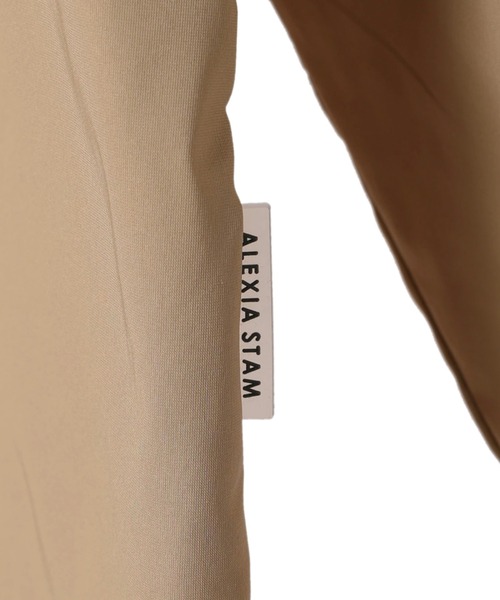 ALEXIA STAM（アリシアスタン）の「Wellness Design Pocket Shirt / 撥水デザインシャツ（シャツ/ブラウス・レディース・ホワイト/ベージュ/ブラック・FREE）」の20枚目の写真