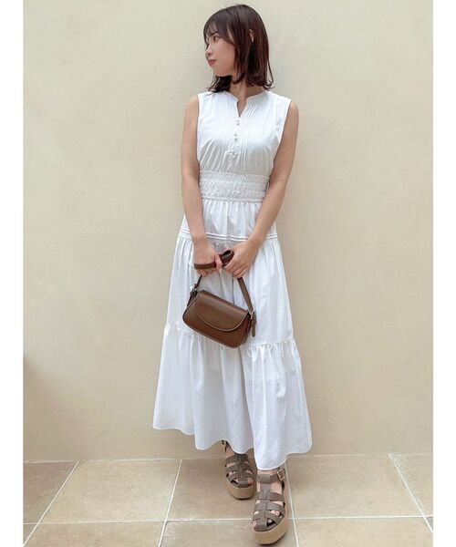 【新品】dazzlin 半袖フレアワンピース Fサイズ 新品】dazzlin 半袖フレアワンピース Fサイズ