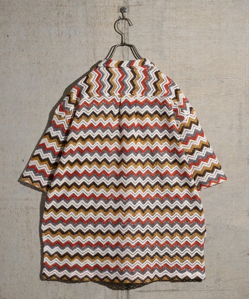 【a】バルファレース ルーズシルエット オープンカラー シアーシャツ(シャツ/ブラウス)|Naive magic(ナイーブマジック) 【a】バルファレース ルーズシルエット オープンカラー シアーシャツ(シャツ/ブラウス)|Naive magic(ナイーブマジック)