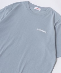 CONVERSE/コンバース ワンポイントロゴ刺繍 無地Tシャツ レディース メンズ