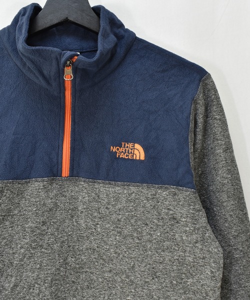 THE NORTH FACE(ザノースフェイス)の「【ヴィンテージ古着】THE NORTH FACE / ザ ノースフェイス 1/3ジップ フリースジャケット(その他トップス・キッズ・グレー・X-LARGE)」の9枚目の写真
