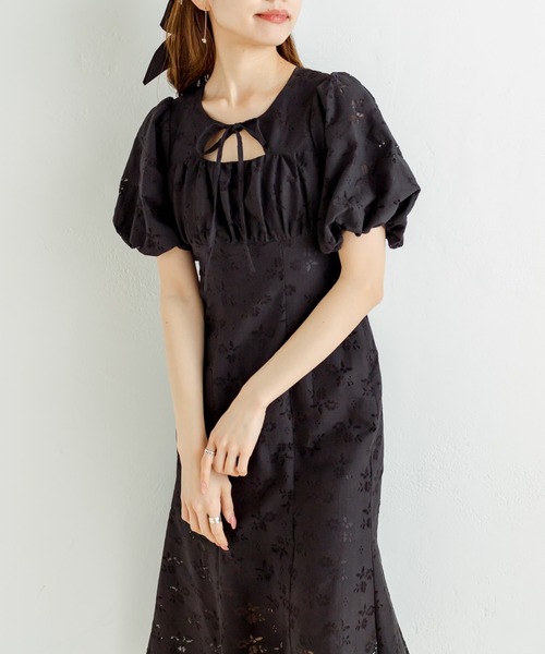 olive des olive 黒 ワンピース セール】ロング＆ミニ丈2WAYキャミワンピース（ワンピース