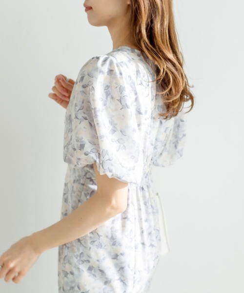 OLIVE des OLIVE（オリーブデオリーブ）の「【WEB限定】魅力的レディ胸開きワンピース（ワンピース・レディース・チェック/ライトグレー/ホワイト/ブラック/オフホワイト・FREE）」の21枚目の写真