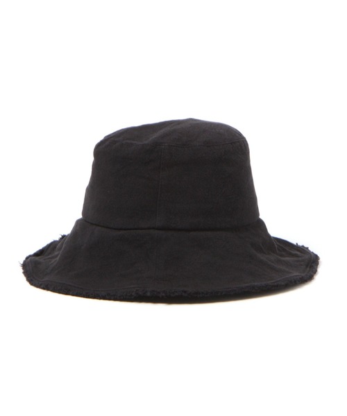 LEPSIM（レプシィム）の「ヒモツキフリンジバケハ　182809（ハット・レディース・ブラック/アイボリー/ライトベージュ・ONE SIZE）」の5枚目の写真