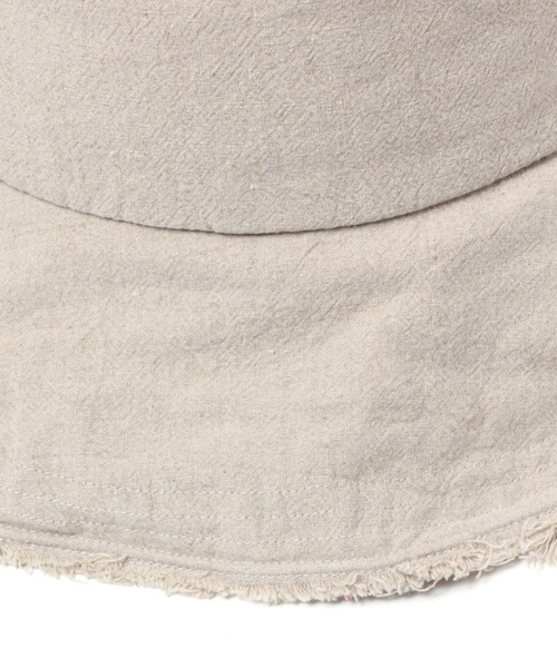 LEPSIM（レプシィム）の「ヒモツキフリンジバケハ　182809（ハット・レディース・ブラック/アイボリー/ライトベージュ・ONE SIZE）」の14枚目の写真