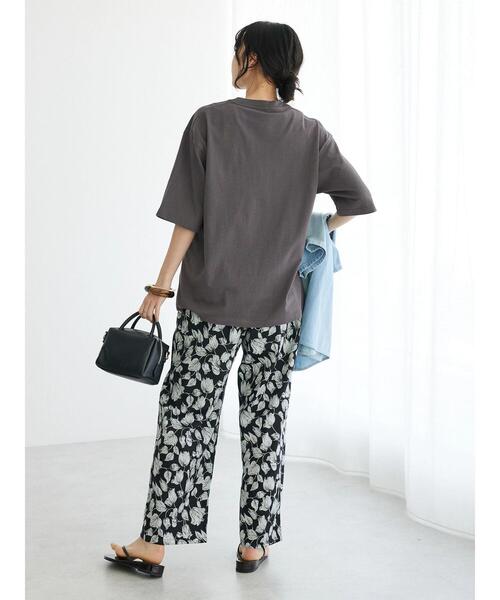 CRAFT STANDARD BOUTIQUE（クラフトスタンダードブティック）の「MUSE TEE（Tシャツ/カットソー・レディース・グレイッシュベージュ/オフホワイト/チャコールグレー・L/M/XL）」の21枚目の写真