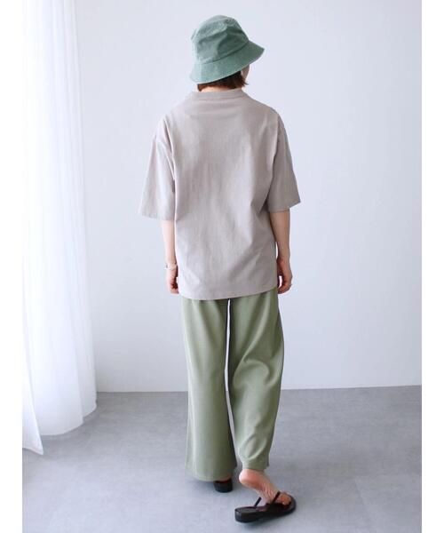 CRAFT STANDARD BOUTIQUE（クラフトスタンダードブティック）の「MUSE TEE（Tシャツ/カットソー・レディース・グレイッシュベージュ/オフホワイト/チャコールグレー・L/M/XL）」の17枚目の写真