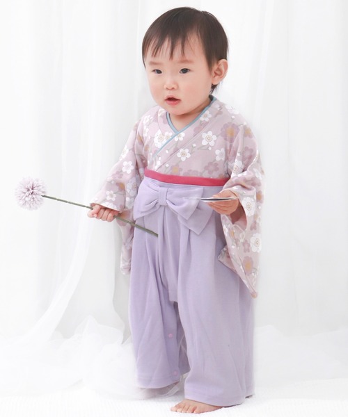 KYOETSU(キョウエツ)の「袴ロンパース 女の子(ロンパース・キッズ・ホワイト系その他2/ピンク系その他2/ピンク系その他3/ピンク系その他/ホワイト系その他/ブルー系その他・70/90/80)」の12枚目の写真