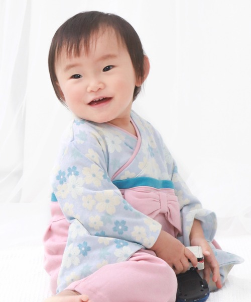 KYOETSU(キョウエツ)の「袴ロンパース 女の子(ロンパース・キッズ・ホワイト系その他2/ピンク系その他2/ピンク系その他3/ピンク系その他/ホワイト系その他/ブルー系その他・70/90/80)」の18枚目の写真