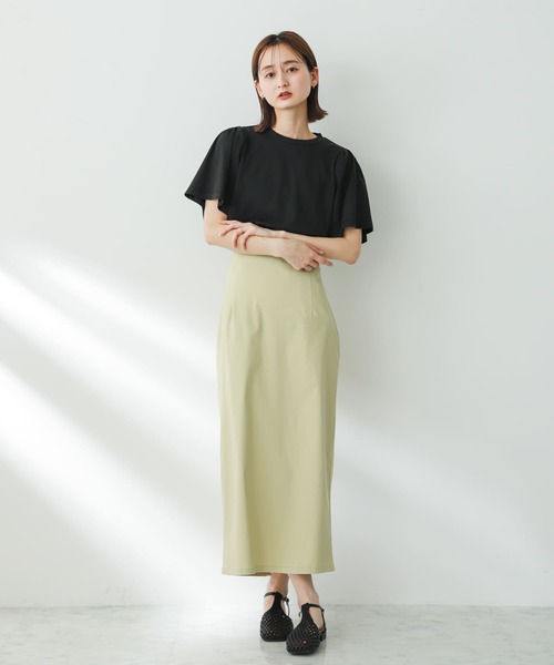 SENSE OF PLACE by URBAN RESEARCH（センスオブプレイスバイアーバンリサーチ）の「フレアスリーブカットソー（Tシャツ/カットソー・レディース・ライトブルー/ブラック/アイボリー・ONE）」の15枚目の写真