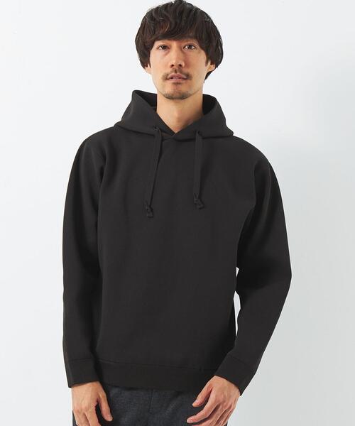 green label relaxing（グリーンレーベルリラクシング）の「【WEB限定】JUSTFIT エアリー ツイストヤーン フーディー パーカー（パーカー・メンズ・ネイビー/ダークグレー/ブラック・S/M/L/XL）」の20枚目の写真