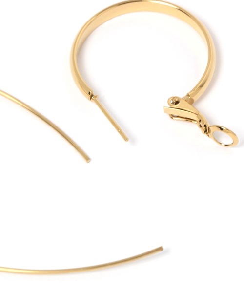 LEPSIM（レプシィム）の「ステンレスピアス　909452（ピアス（両耳用）・レディース・ゴールド系その他/ゴールド/シルバー/シルバー系その他・ONE SIZE）」の5枚目の写真