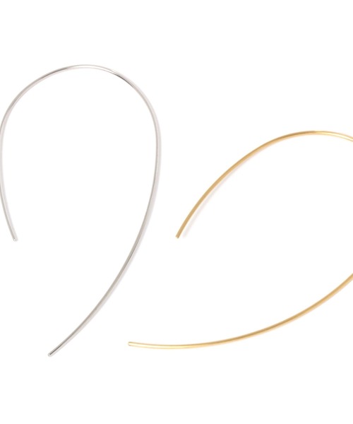 LEPSIM（レプシィム）の「ステンレスピアス　909452（ピアス（両耳用）・レディース・ゴールド系その他/ゴールド/シルバー/シルバー系その他・ONE SIZE）」の6枚目の写真